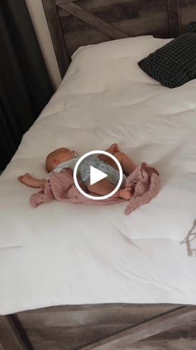 Customer video review of MarshMellow Double-Stuffed Comforter