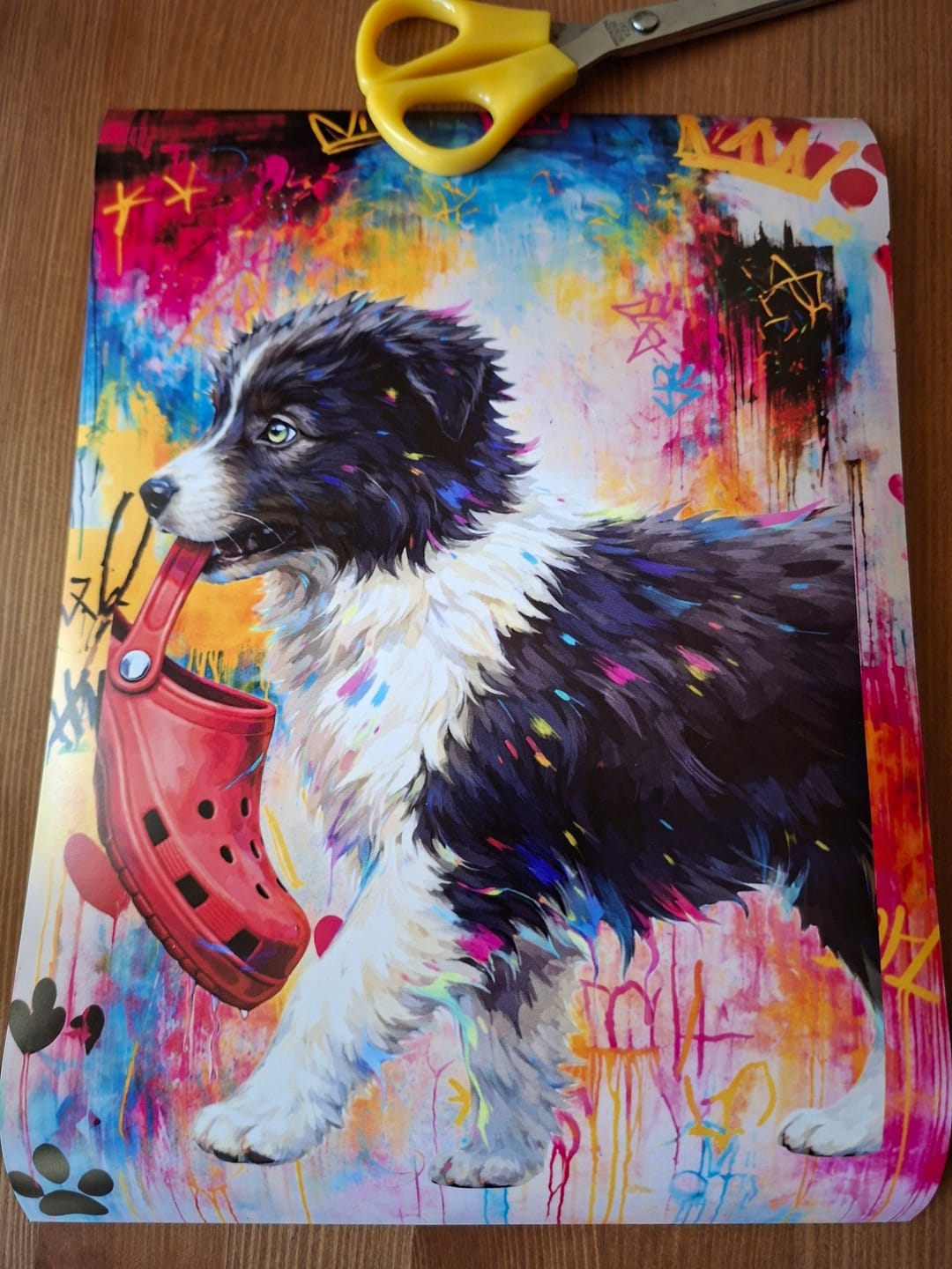 Customer photo review of Personalisiertes Poster - Graffiti