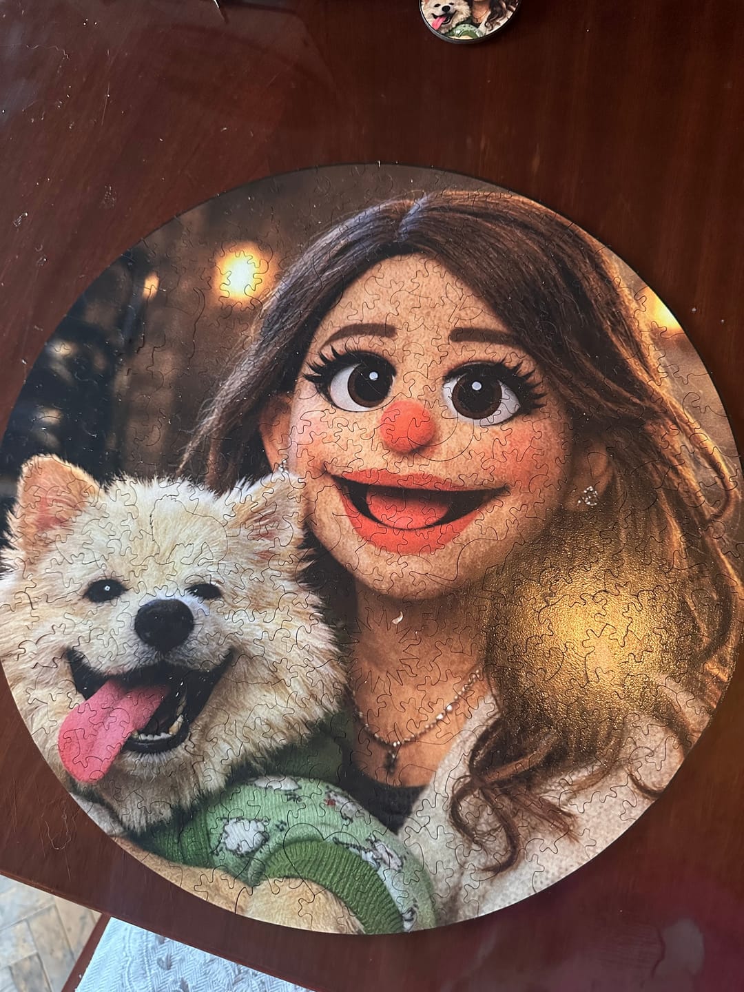 Customer photo review of Kişisel Tasarım - Ahşap Puzzle