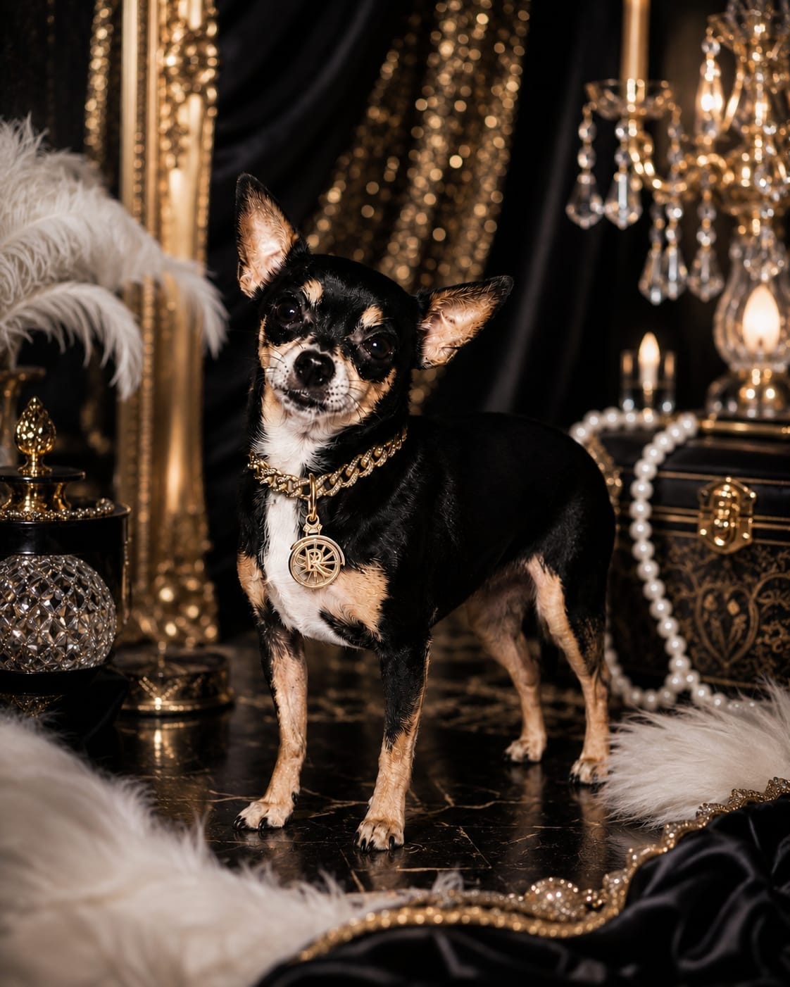 Customer photo review of ROLLEMAN® Huisdierenpenning | Vergulde Penning | Hond · Kat · Konijn