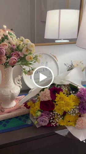 Customer video review of Peaceful Retreat Rose Bouquet
