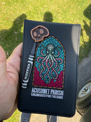Customer photo review of Twilight Black Crayon Golf Divot Tool