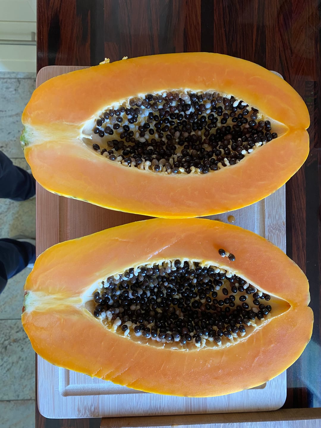 Customer photo review of Papaya Bio von Julian 4,5kg Box Sonderaktion %