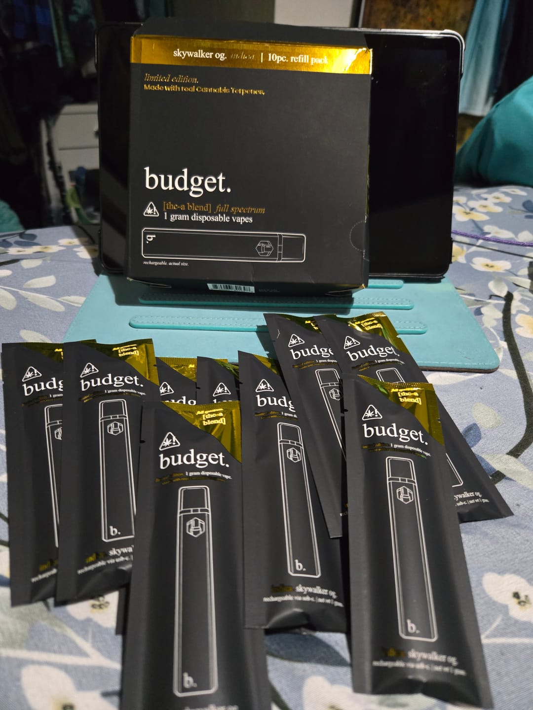 Customer photo review of 1 Gram THCA Full Spectrum Vape Pen | Skywalker OG - Indica