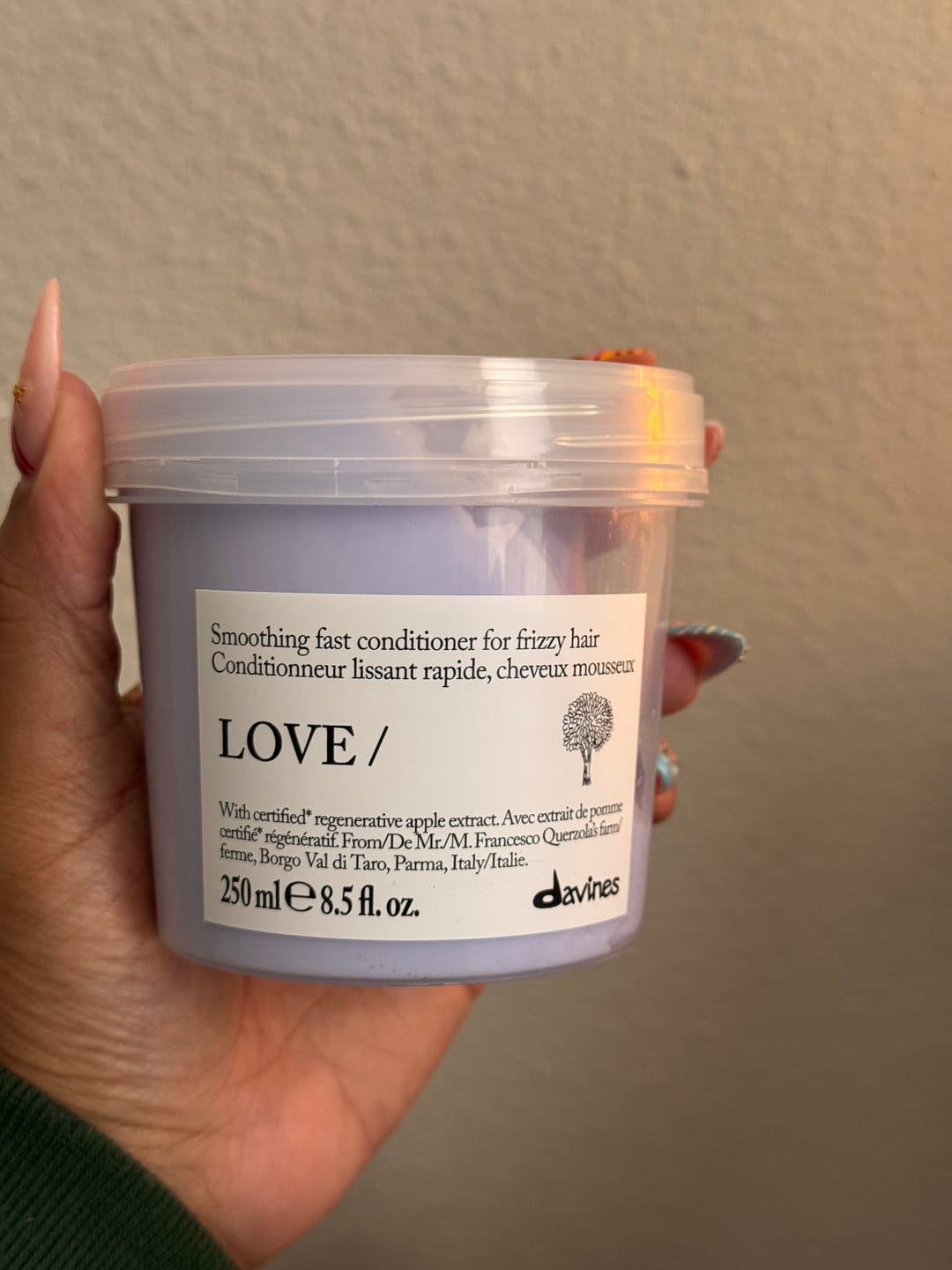 Customer photo review of LOVE SMOOTHING Conditioner