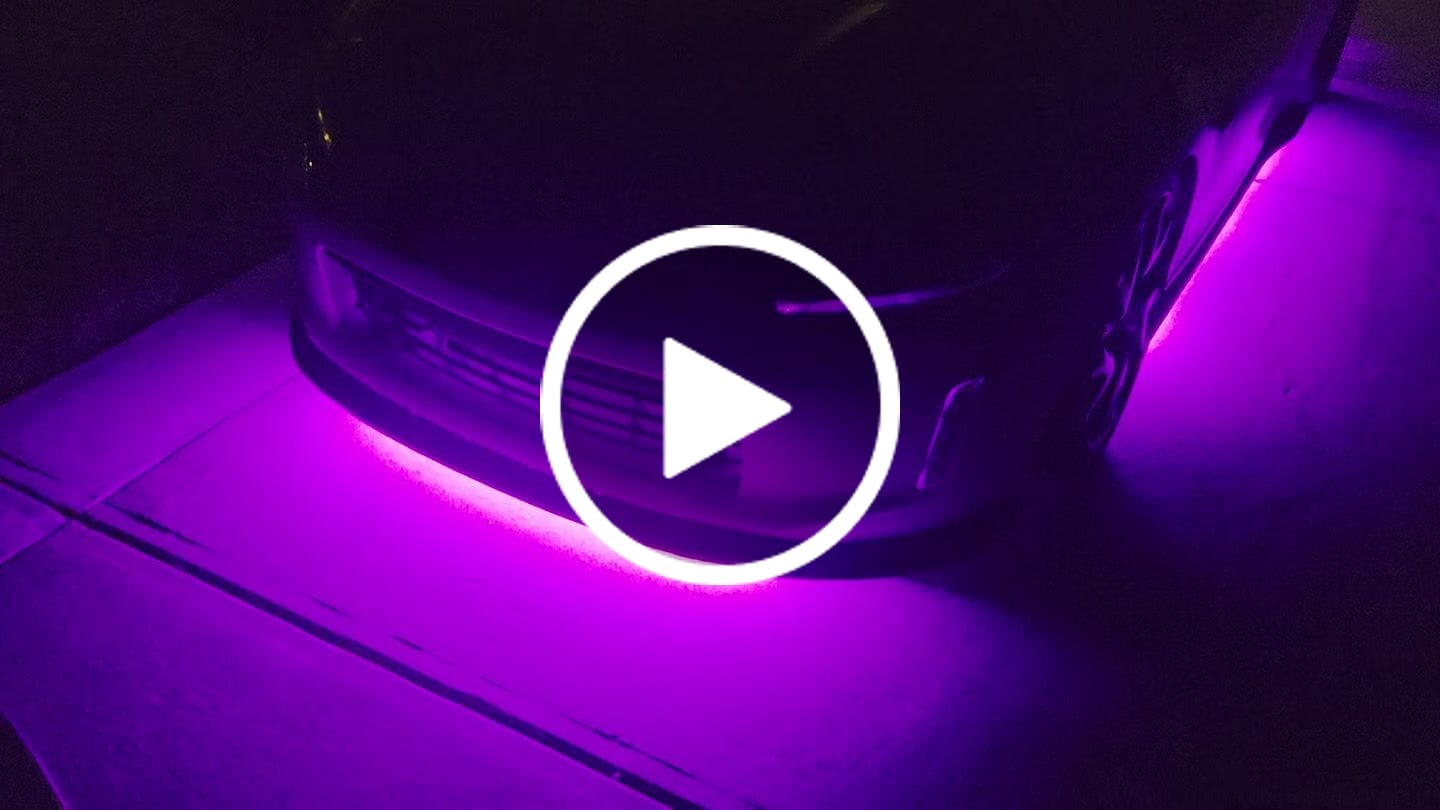 Customer video review of ELGlow® Underglow Kit Replacement Parts - Standard Kit