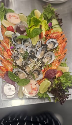 Customer photo review of Cooked Whole Prawns 700G