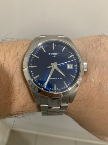 Customer photo review of Tissot Gentlemen Automatic Men's 38mm Watch T165.807.11.041.00
