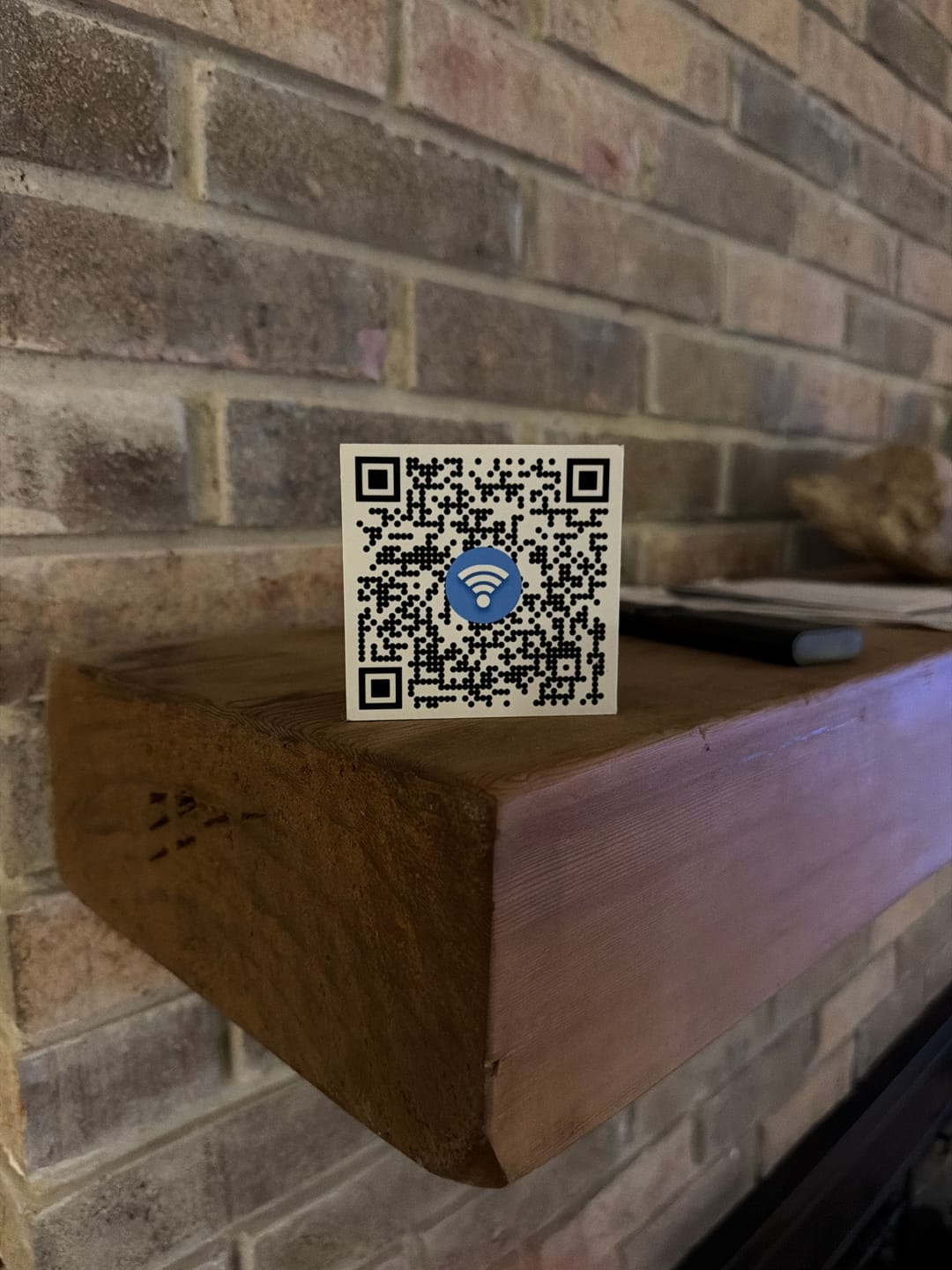 Customer photo review of Black Walnut Square Picture Block