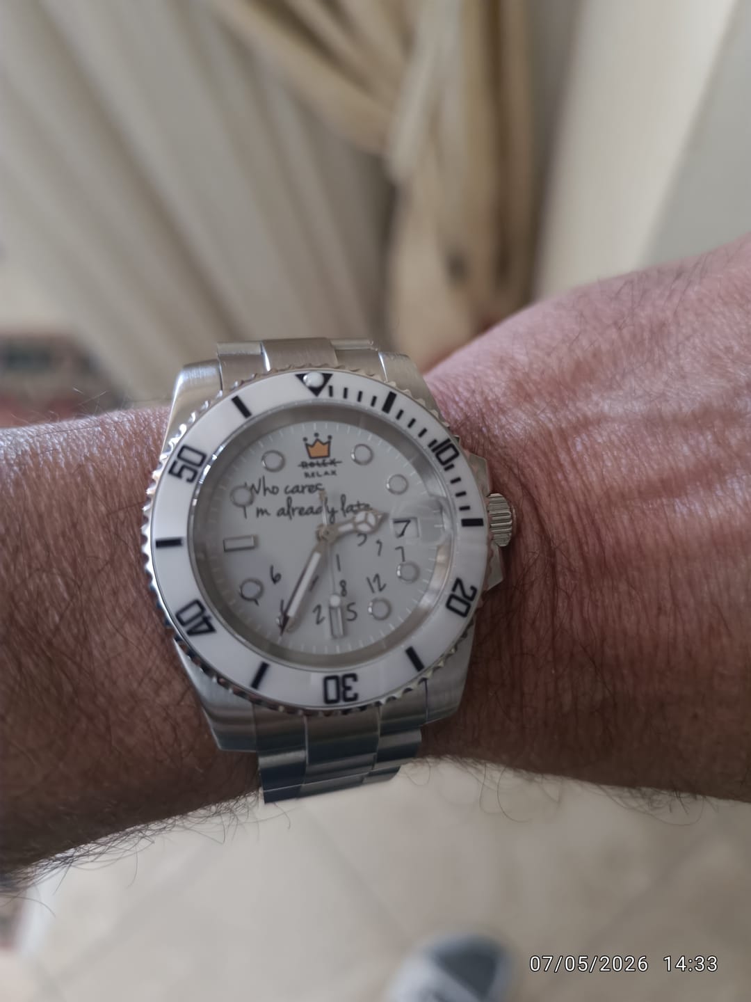 Customer photo review of HYDROCORE CLASSIC WATCH