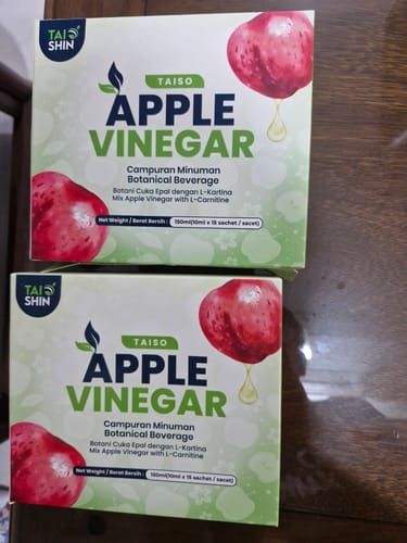 Customer photo review of Taiso Apple Cider Vinegar