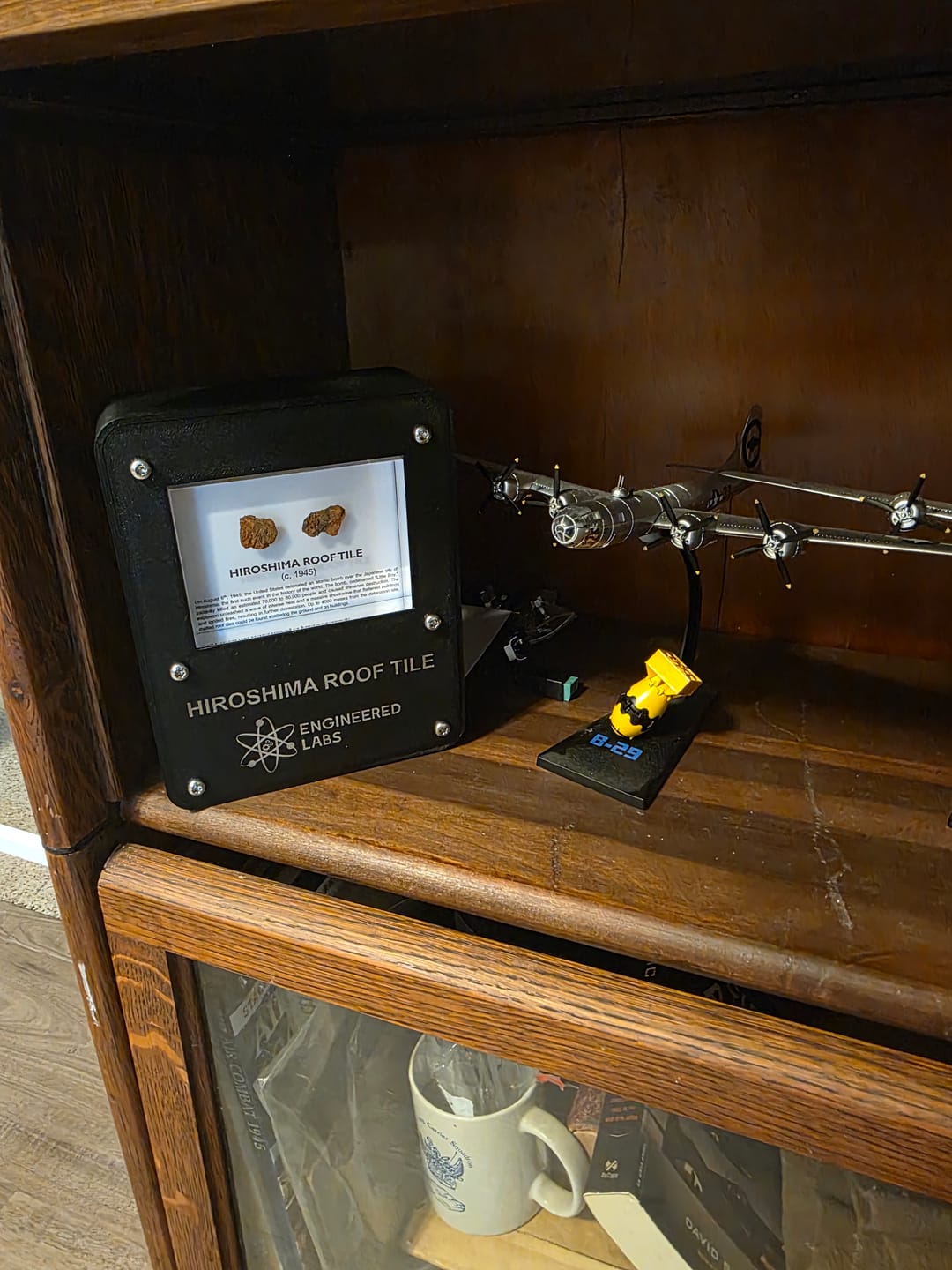 Customer photo review of Customizable 3D Printed Light Display for Acrylic Artifacts