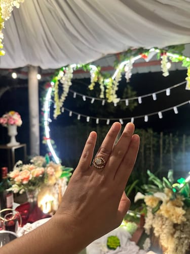 Customer photo review of Tours Engagement Ring Enhancer Set