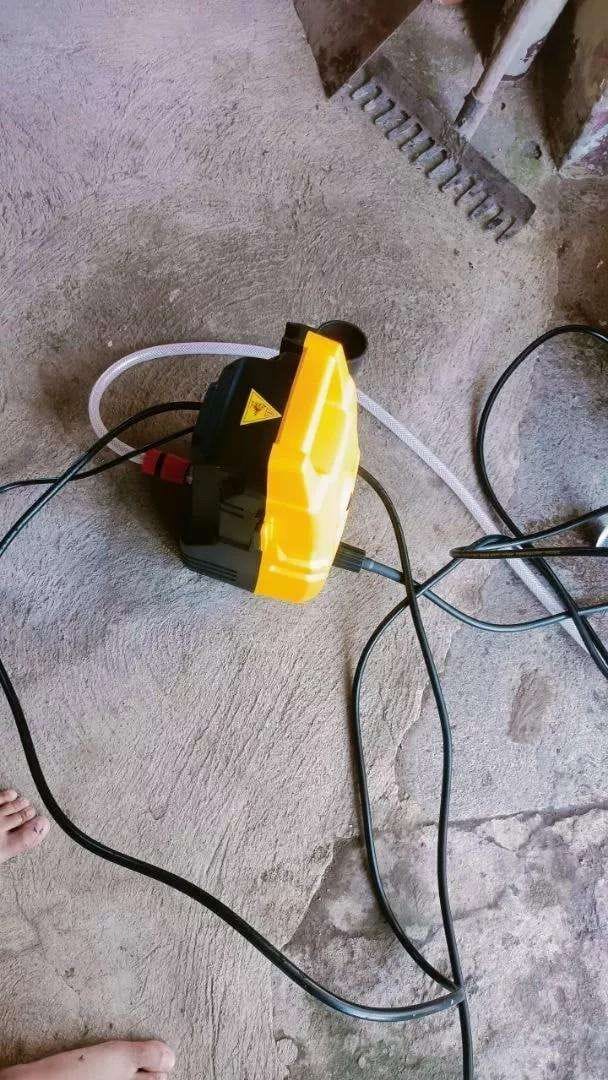 Customer photo review of 900W Elektrischer Hochdruckreiniger – 7m Schlauch, Einstellbare Düse