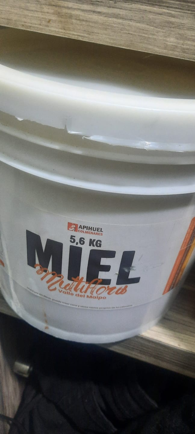 Customer photo review of Balde Miel Multiflora Valle del Maipo 5,6Kg