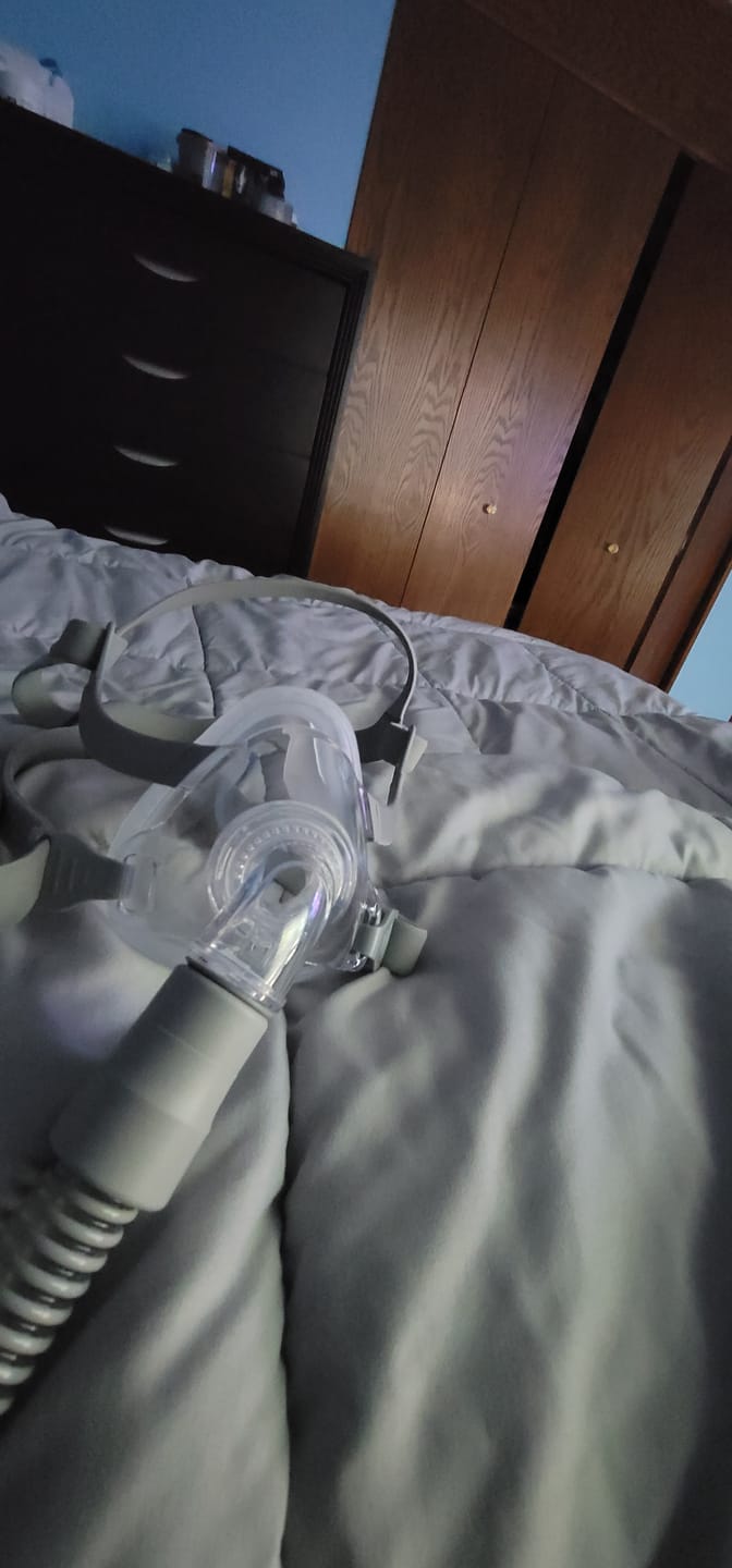 Customer photo review of 3B Medical Siesta Full Face CPAP Mask