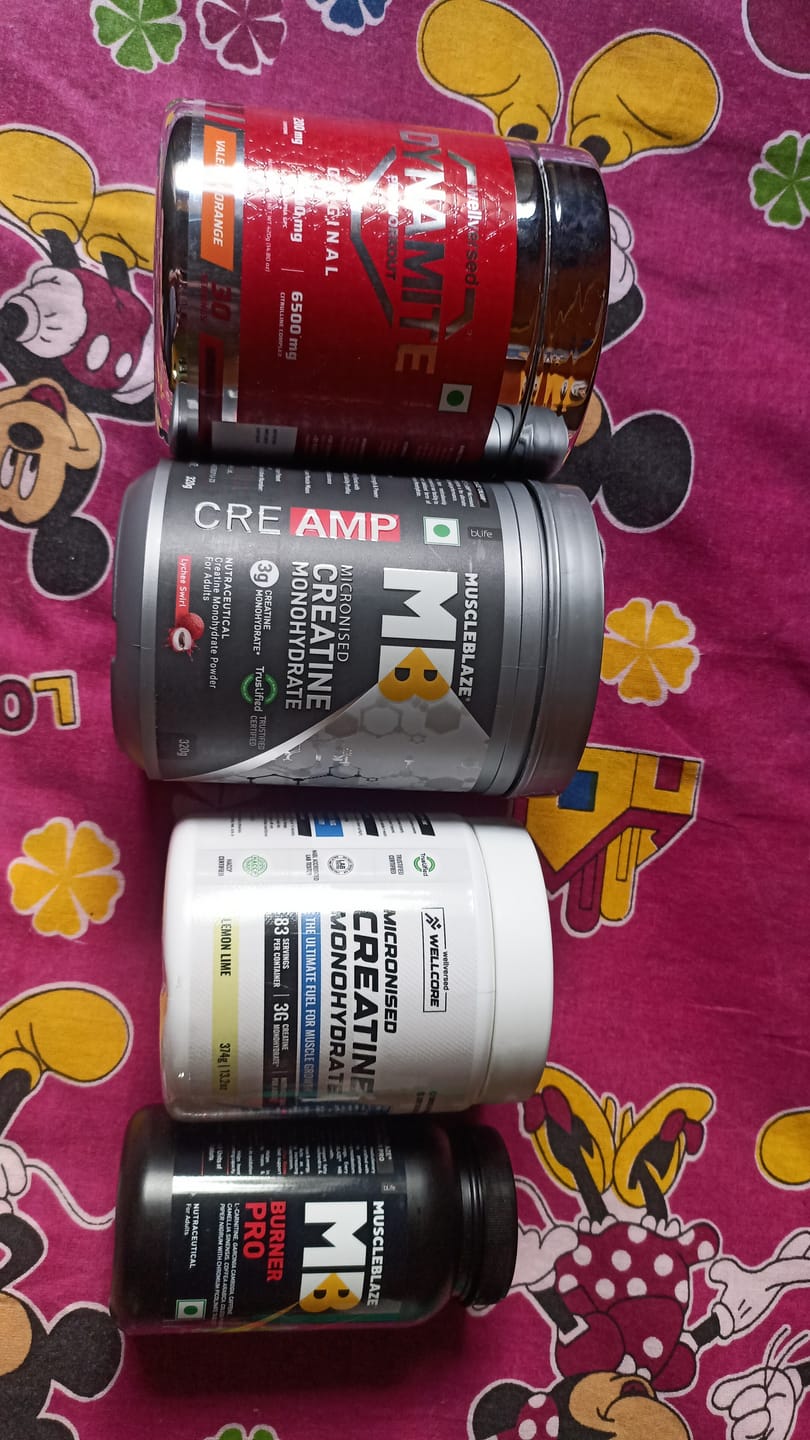 Customer photo review of Wellcore - Pure Micronised Creatine Monohydrate | Lemon Lime (374g, 83 servings)