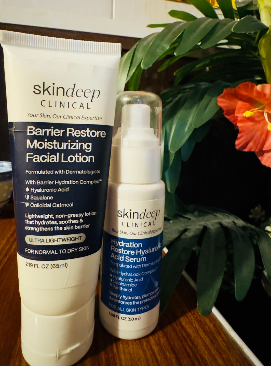 Customer photo review of Barrier Restore Moisturizing Facial Lotion