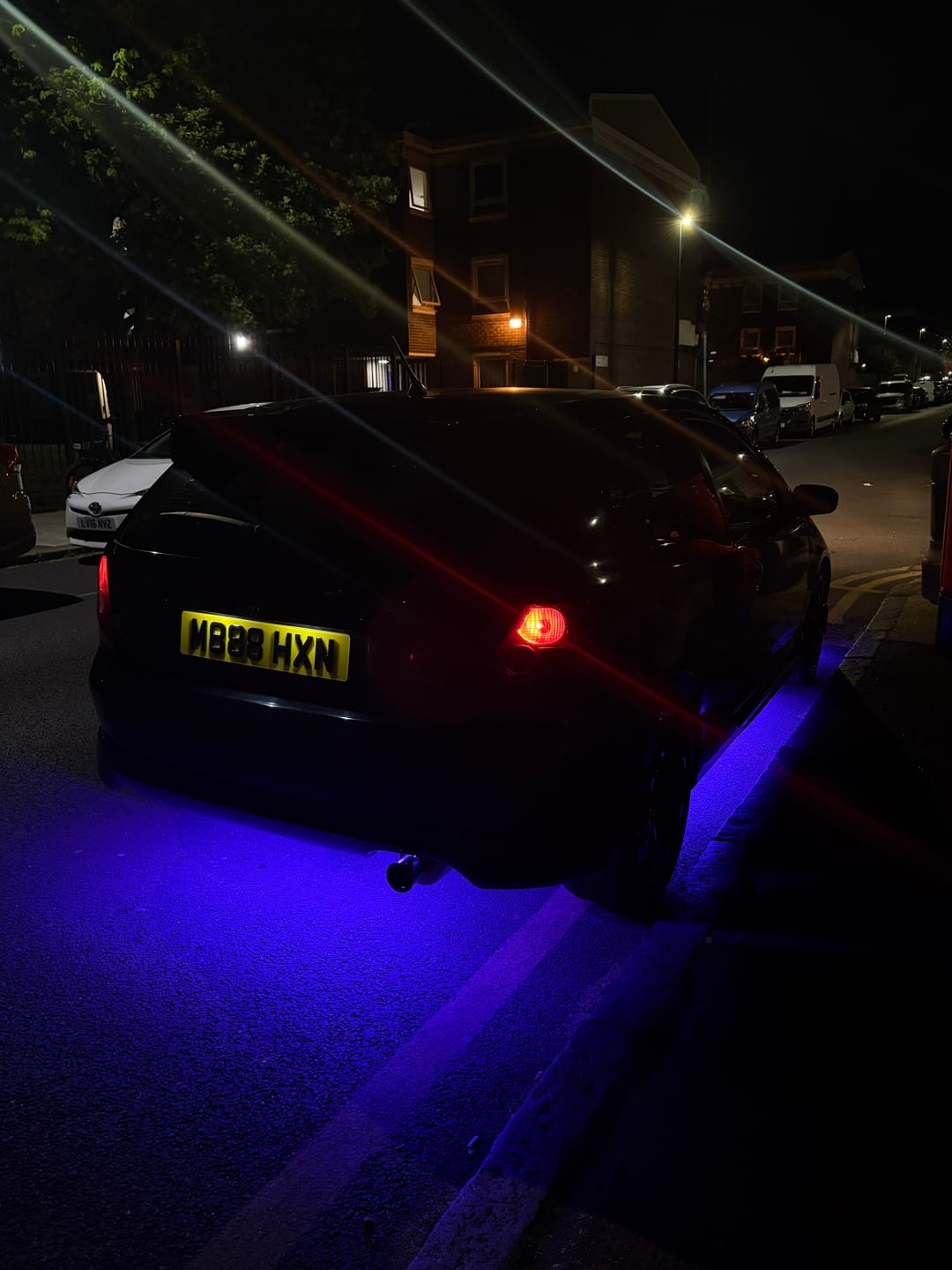 Customer photo review of ELGlow® PRO Universal Car Underglow Kit
