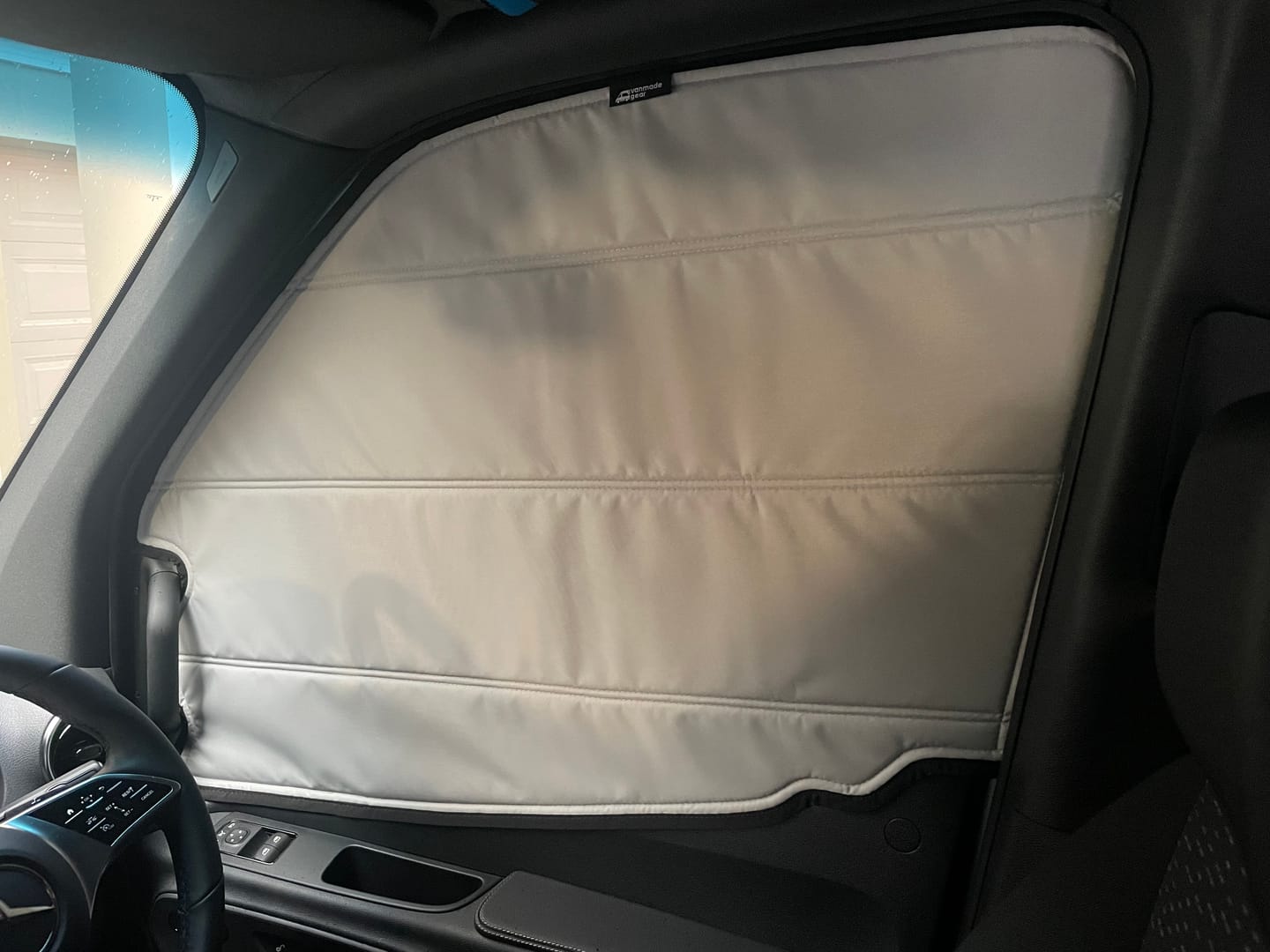 Customer photo review of Sprinter 2019+ - Front Door Shades (set)