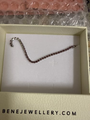 Customer photo review of Hailey Birthstone Bracelet