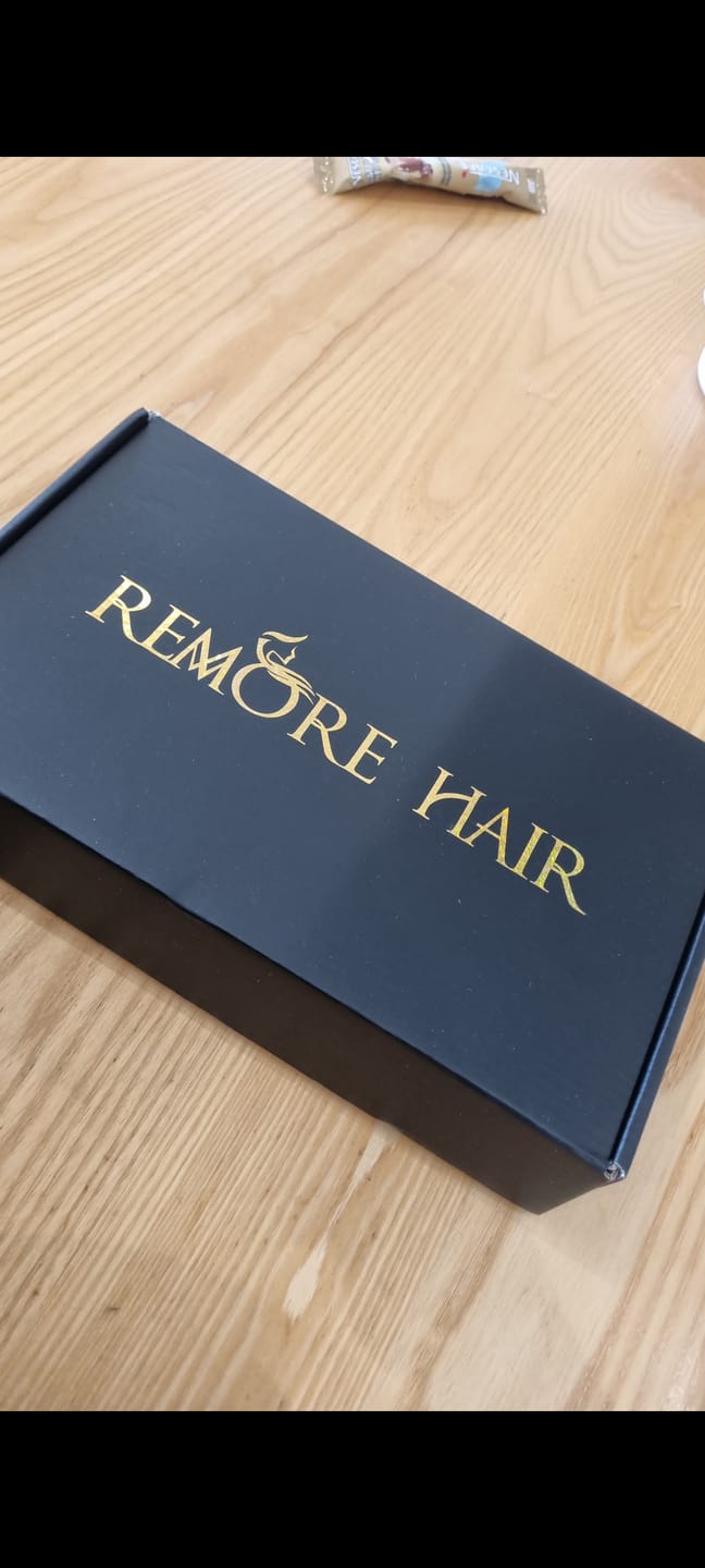 Customer photo review of Wear And Go Pre-Bleached Double Drawn Bob With 7 X 5 Closure Wigs