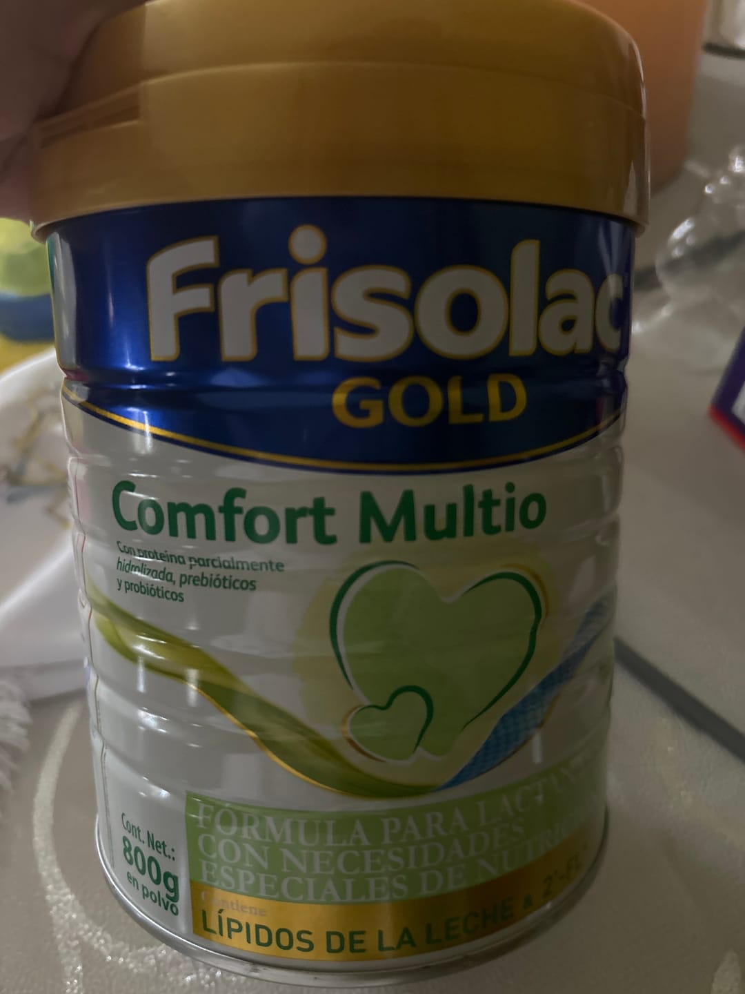 Customer photo review of Frisolac Gold Comfort Multio (0-12 Meses) Pack C/ 1.2 Kg