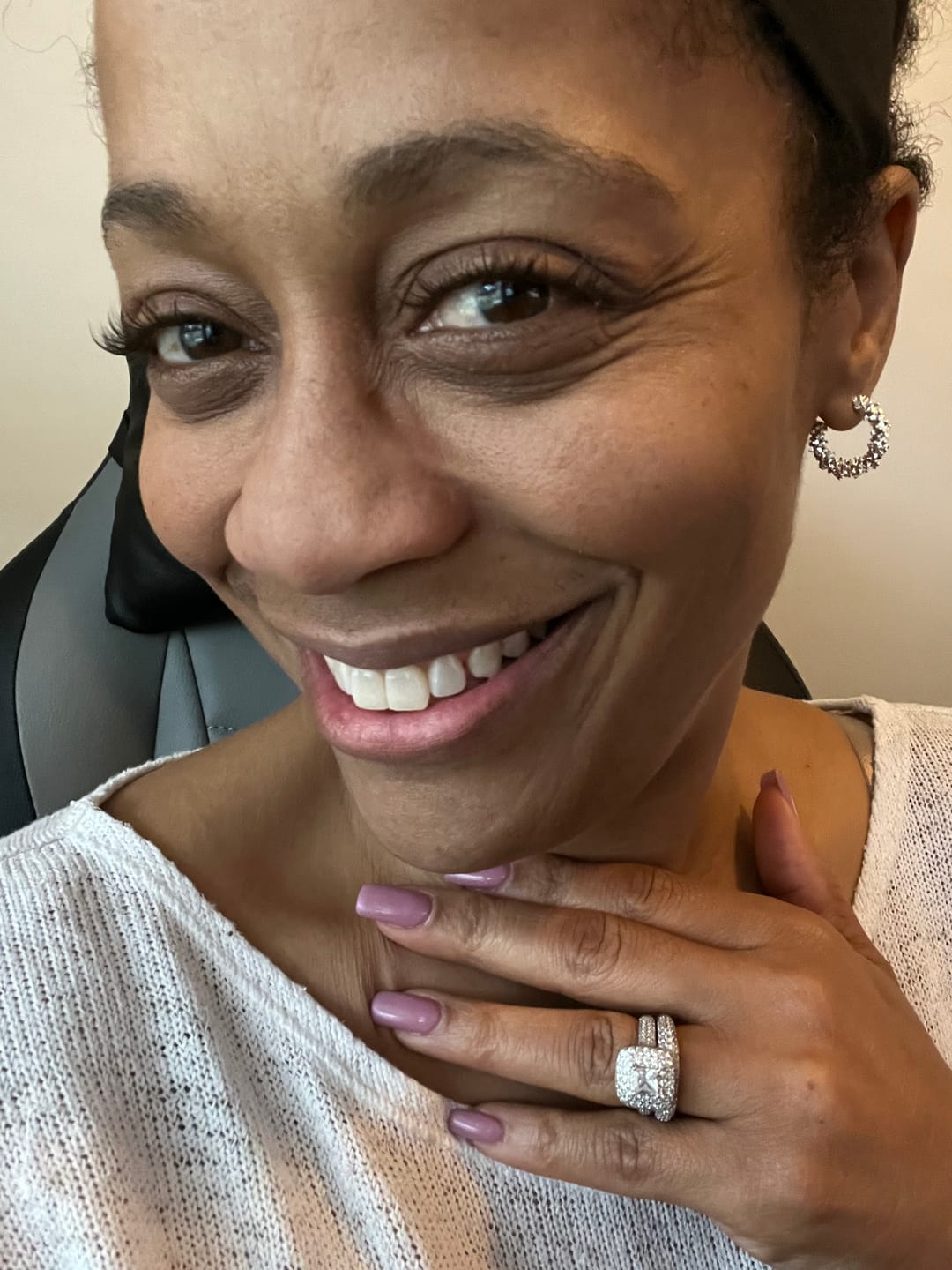 Customer photo review of LuxeBold - Brown