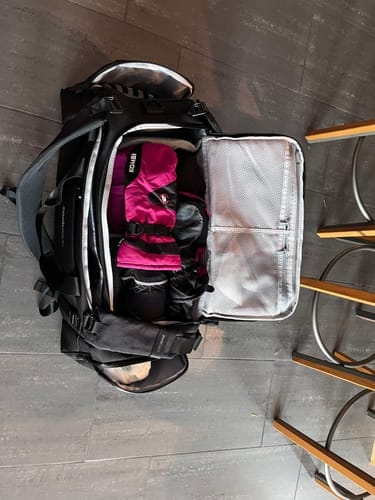 Customer photo review of The Weekender 50L