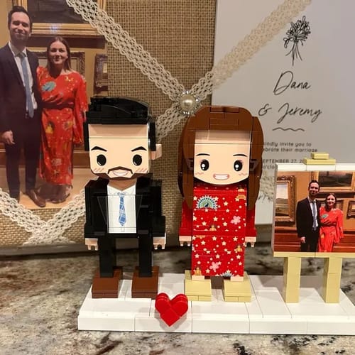 Customer photo review of Custom Fully Body Brick Figures