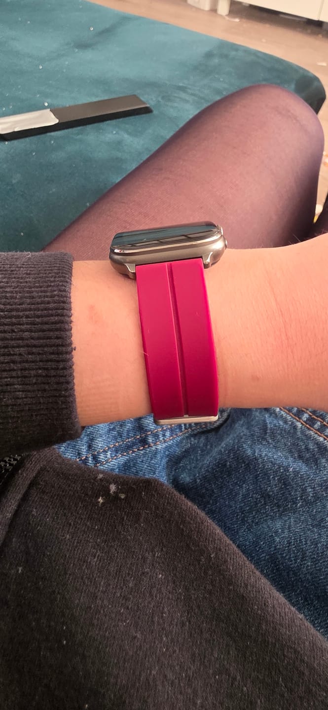 Customer photo review of Sportbandje Rood