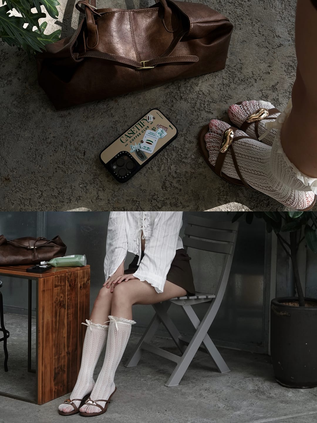 Customer photo review of Leah Medallion Heel Mules