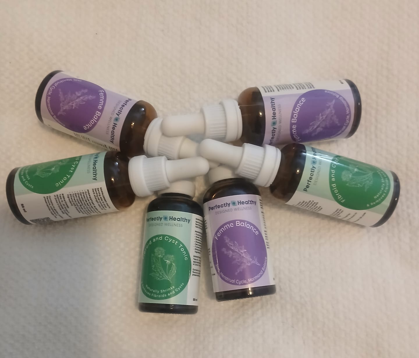 Customer photo review of Fibroid & Hormonal Balance Combo