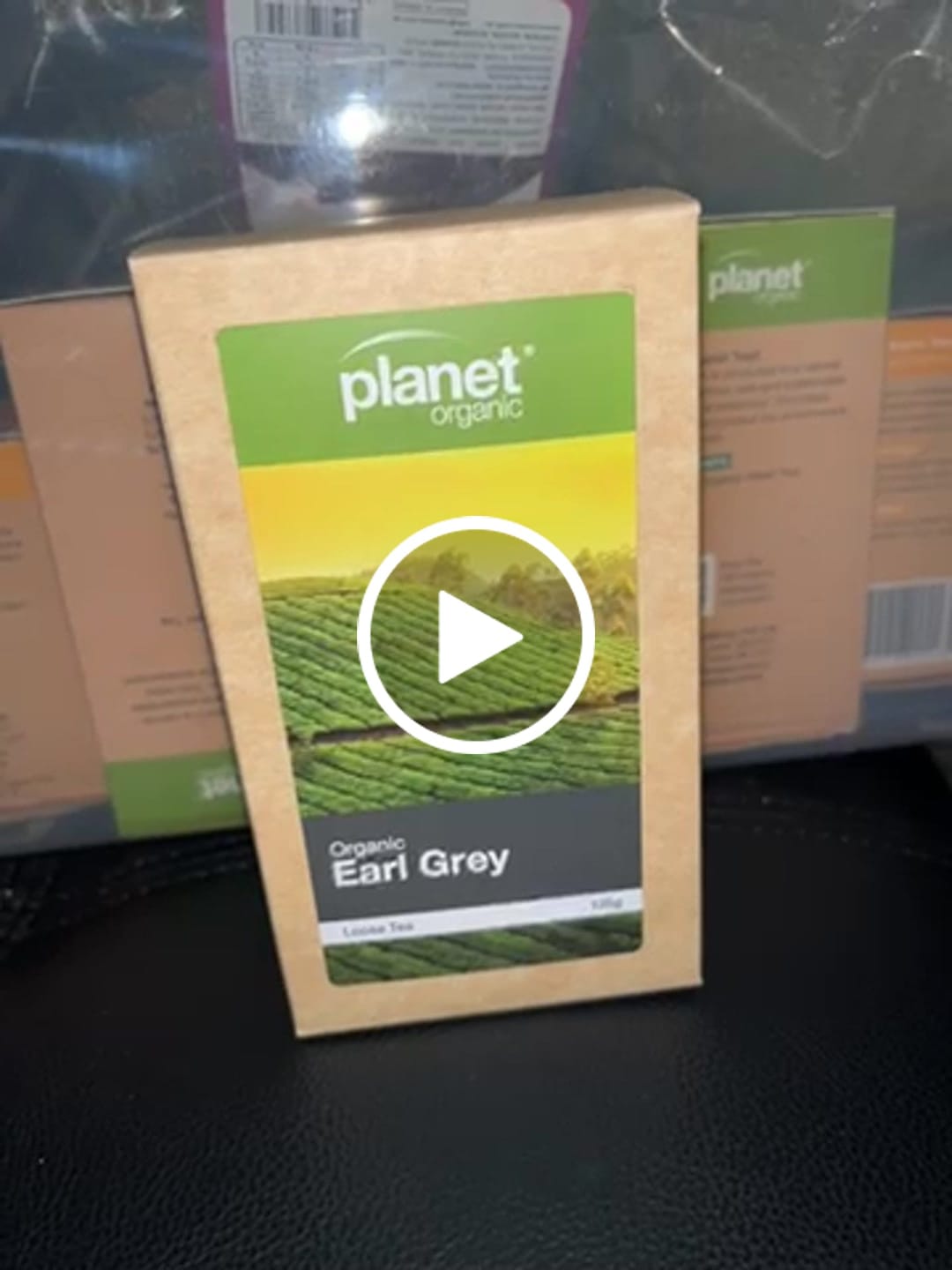 Customer video review of Earl Grey Loose Leaf Tea 125g - Certified Organic