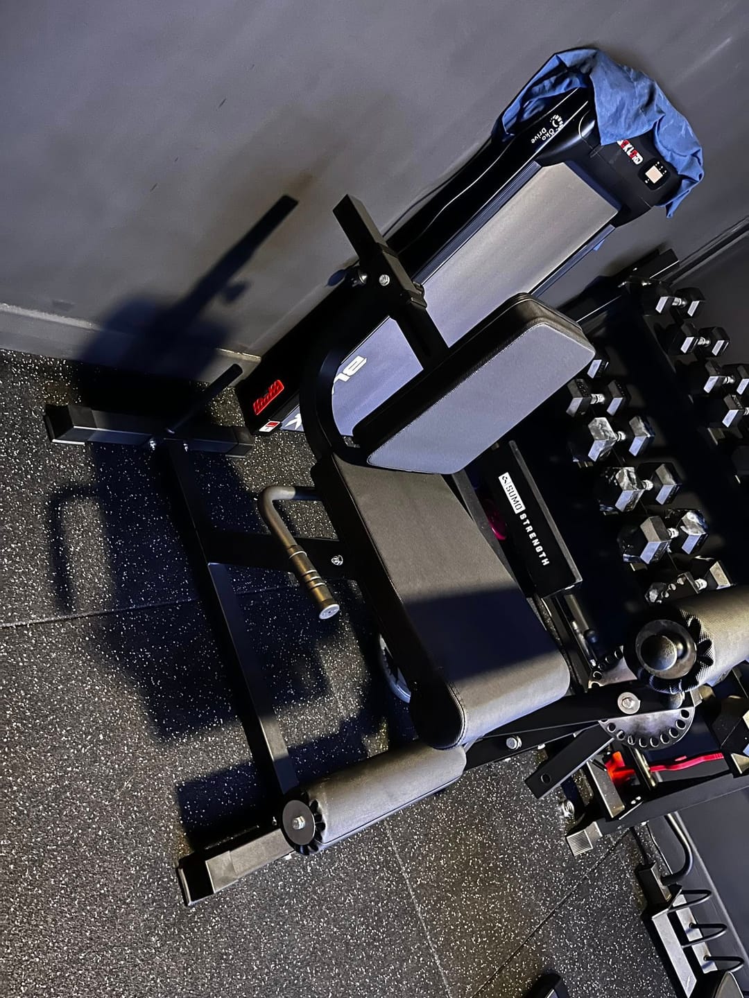 Customer photo review of BRIXX Plate-Loaded Leg Extension & Curl Machine