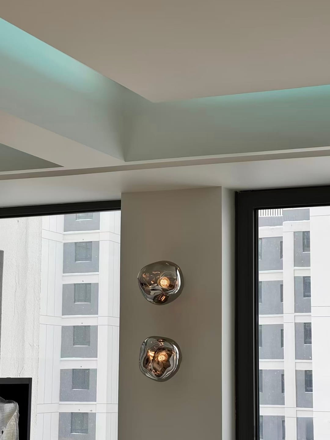 Customer photo review of Tambora Lava Wall Sconce, Bulb Version