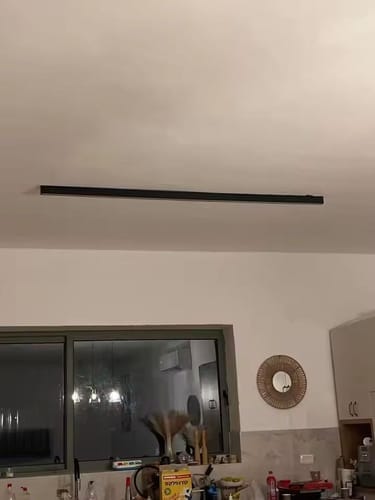 Customer photo review of WOMO Lineare LED Deckenleuchte Flur Lang Schmal Metall-WM1003