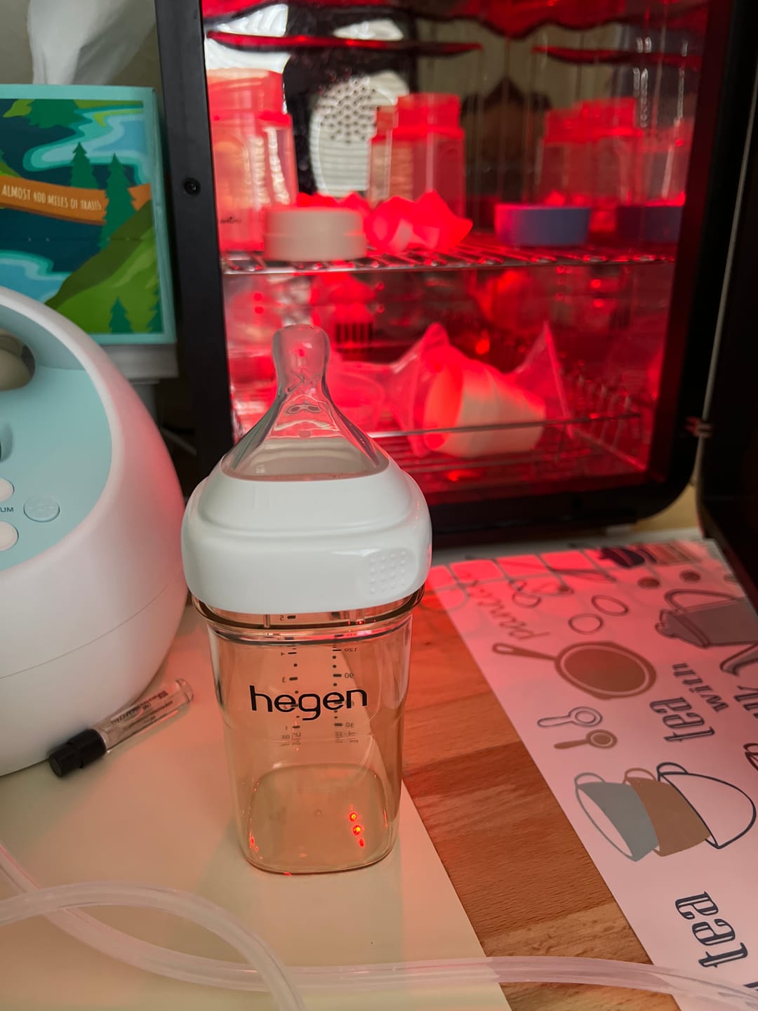 Customer photo review of Hegen Baby Milestone (3 to 6 months)