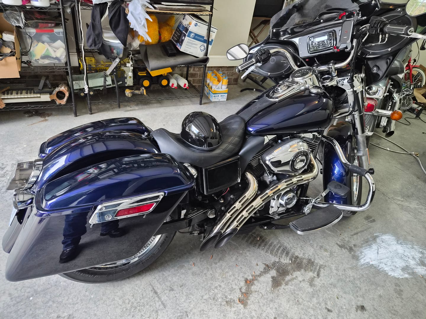 Customer photo review of Phantom Blue Paint Basecoat