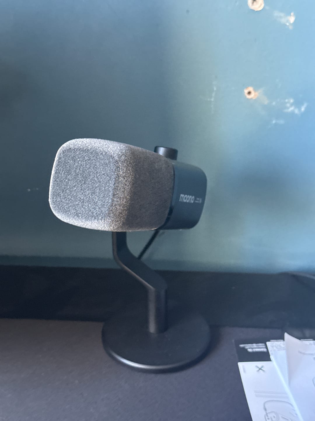 Customer photo review of Maono PD100W USB/Kablosuz Mikrofon
