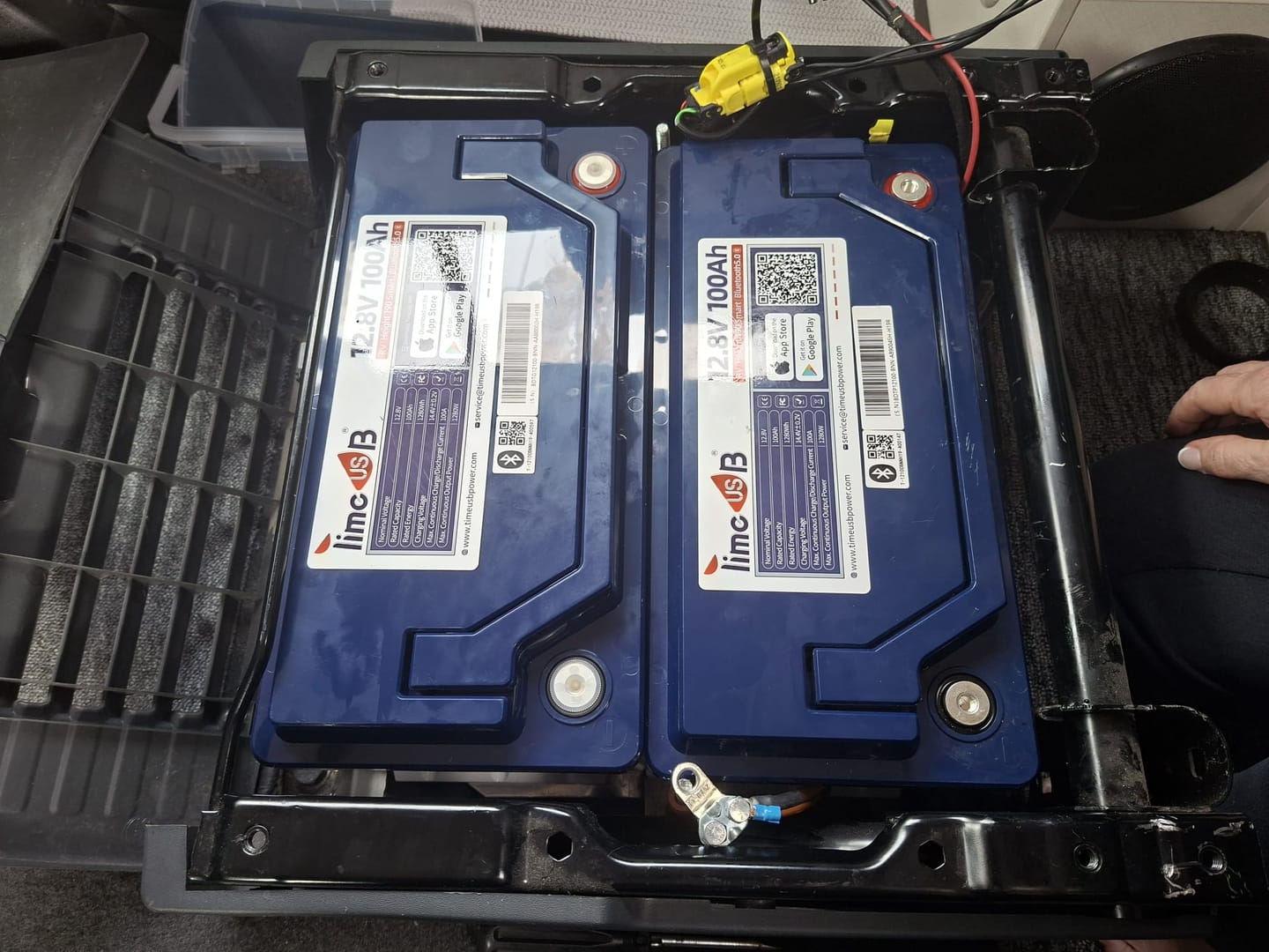 Customer photo review of Timeusb 12V 100Ah H190 Smart Batterie mit Bluetooth und Tieftemperaturschutz