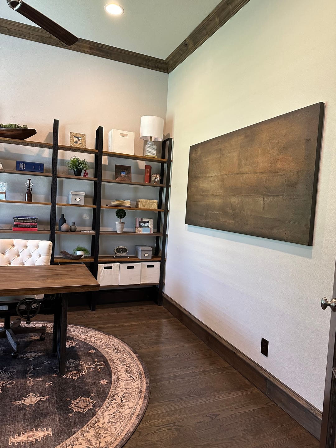 Customer photo review of Japandi Wabi-Sabi Minimalist Wall Art - Traces
