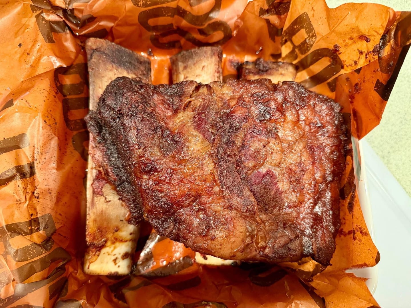 Customer photo review of USDA Choice Bone-In Short Ribs