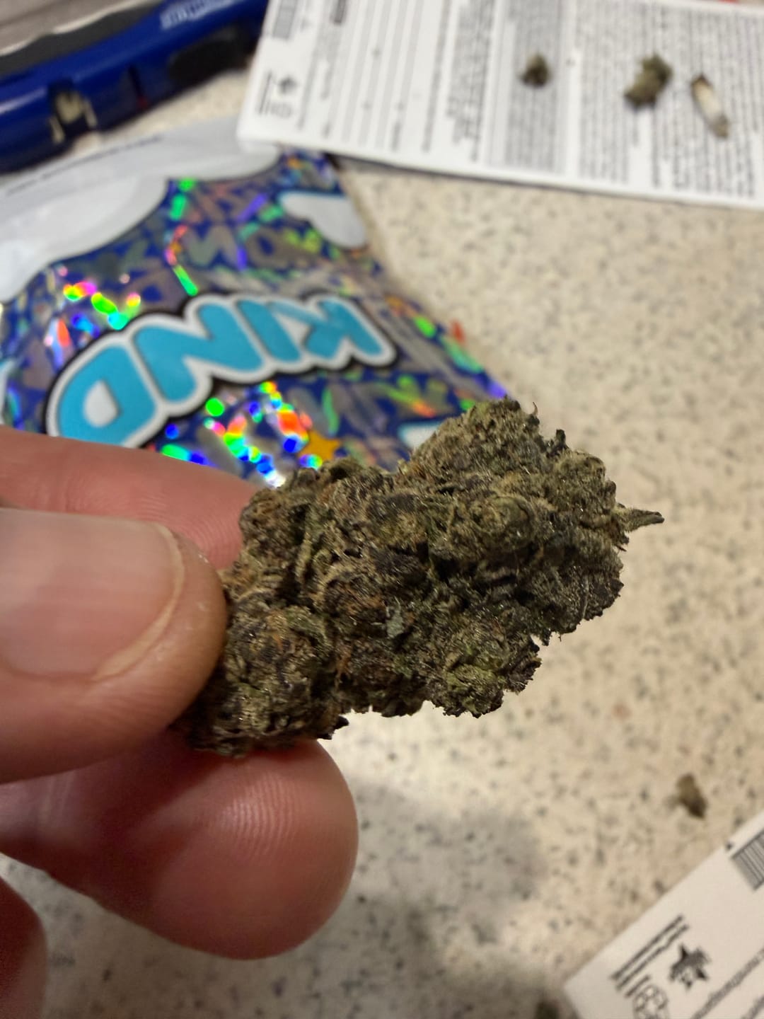 Customer photo review of Purple Trainwreck - Indoor - 28 Grams - Sativa