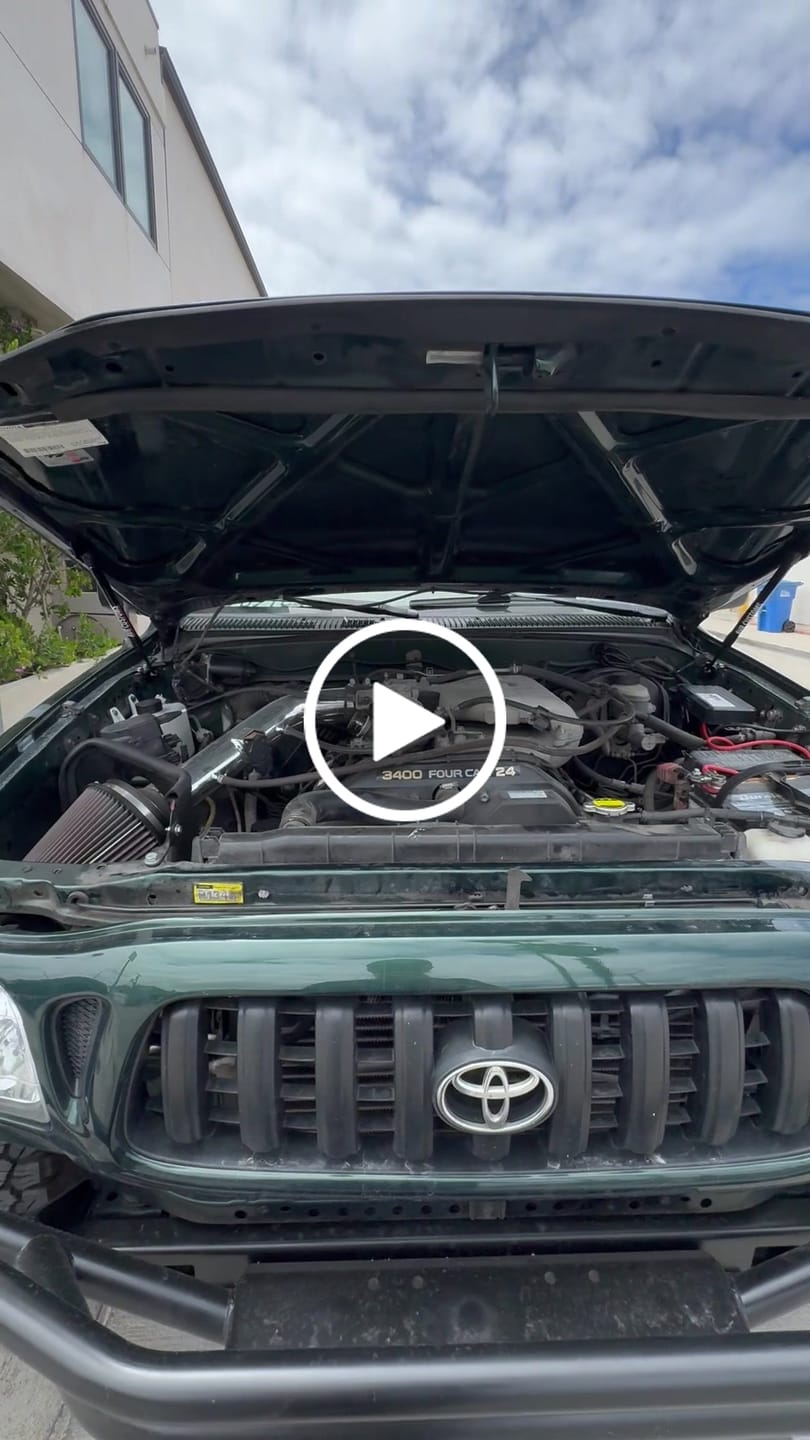 Customer video review of 1996-2004 Toyota Tacoma EZ Lift Hood Struts