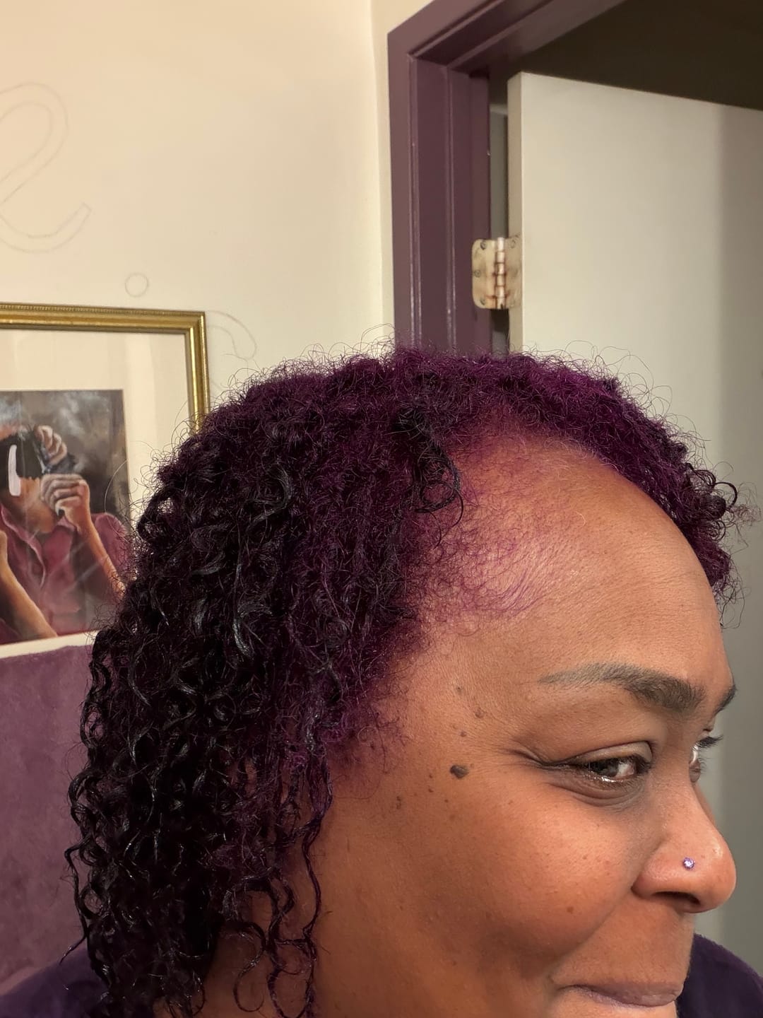 Customer photo review of Champú Tinte Instantáneo