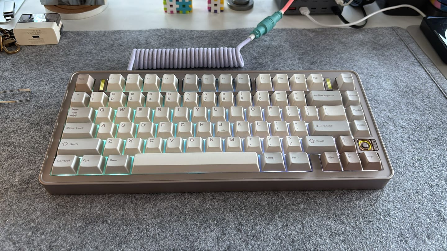 Customer photo review of Ticktype Evo75 Mechanical Keyboard Instock