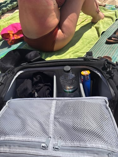 Customer photo review of The Weekender 30L