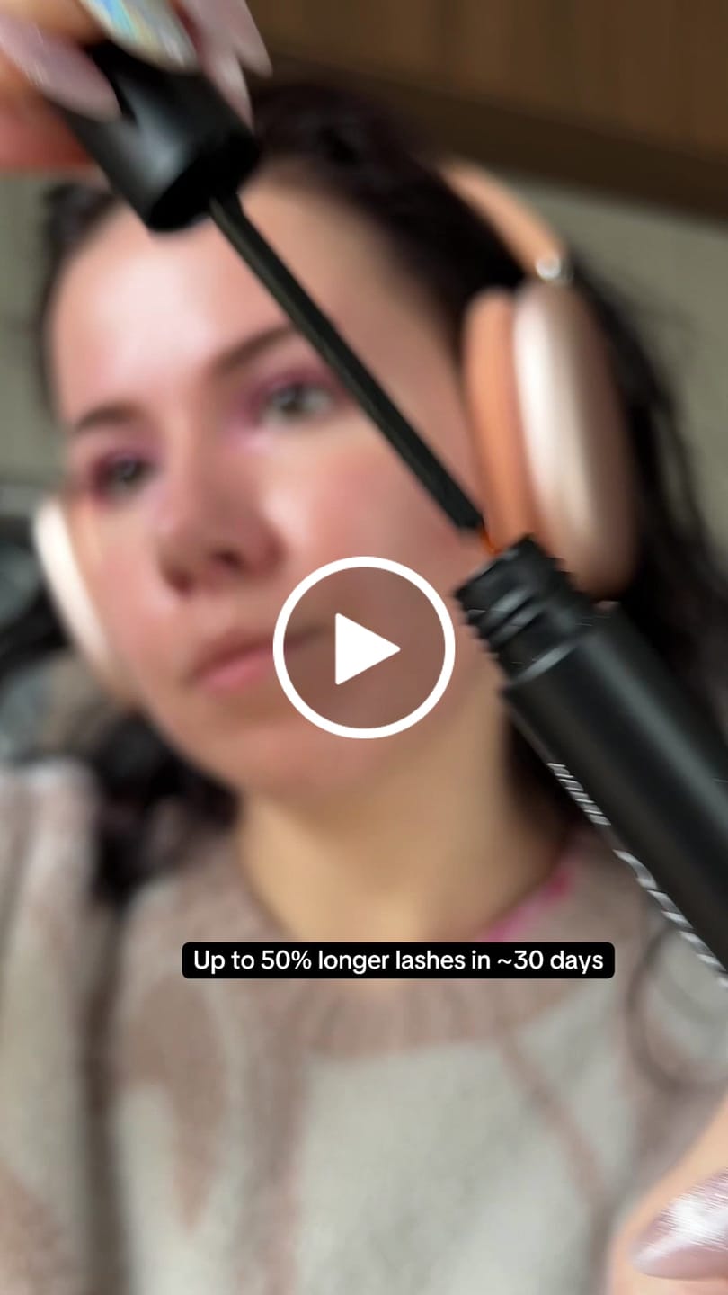 Customer video review of Eyelash Serum