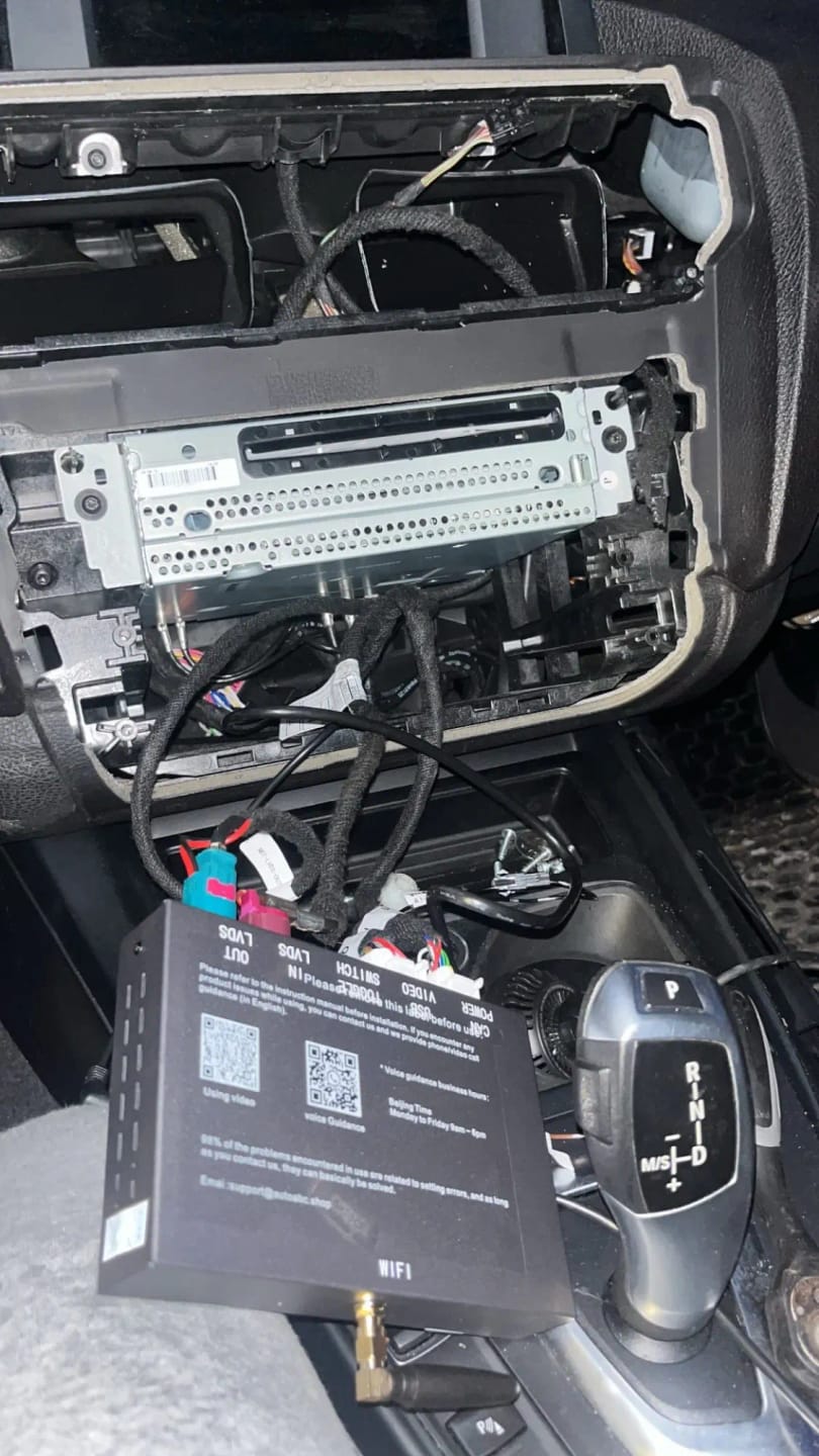 Customer photo review of Wireless BMW Apple Carplay Module